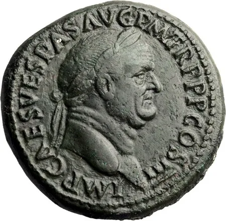 Vespasian. Sestertius