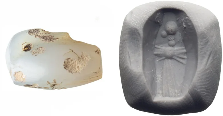 Neo Assyrian Chalcedony Seal