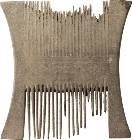 Egyptian Wooden Double-Sided Comb