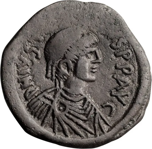 Justinian I. Follis