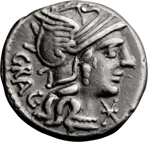 L. Antestius Gragulus. Denarius