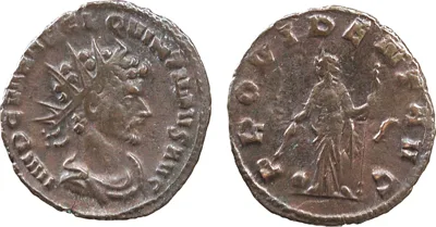 Quintillus Æ Antoninianus. Rome, AD 270.
