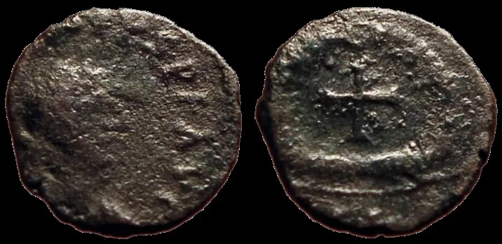Theodosius II 402-450 AD, AE 10.1mm .79gm Constantinople