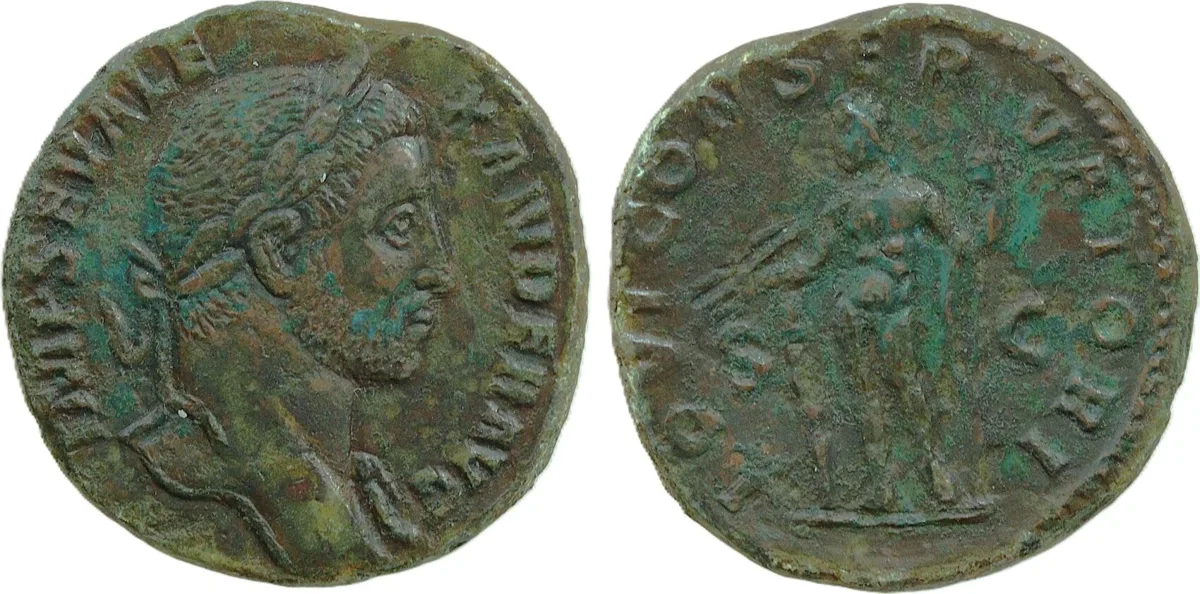 Severus Alexander Æ Sestertius. Rome, AD 222-231.