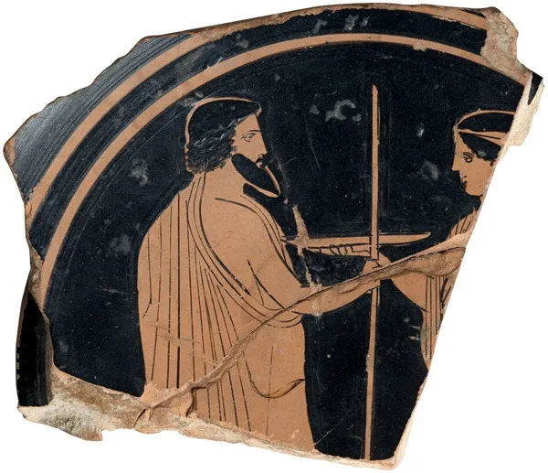 Attic Red-Figure Stemless Cup, Attributed to the Lid Painter