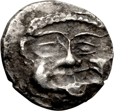 Judaea, Samaria. AR ma'ah-obol