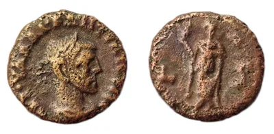 Potin Tetradrachm - Diocletian - Alexandria - Elpis Reverse
