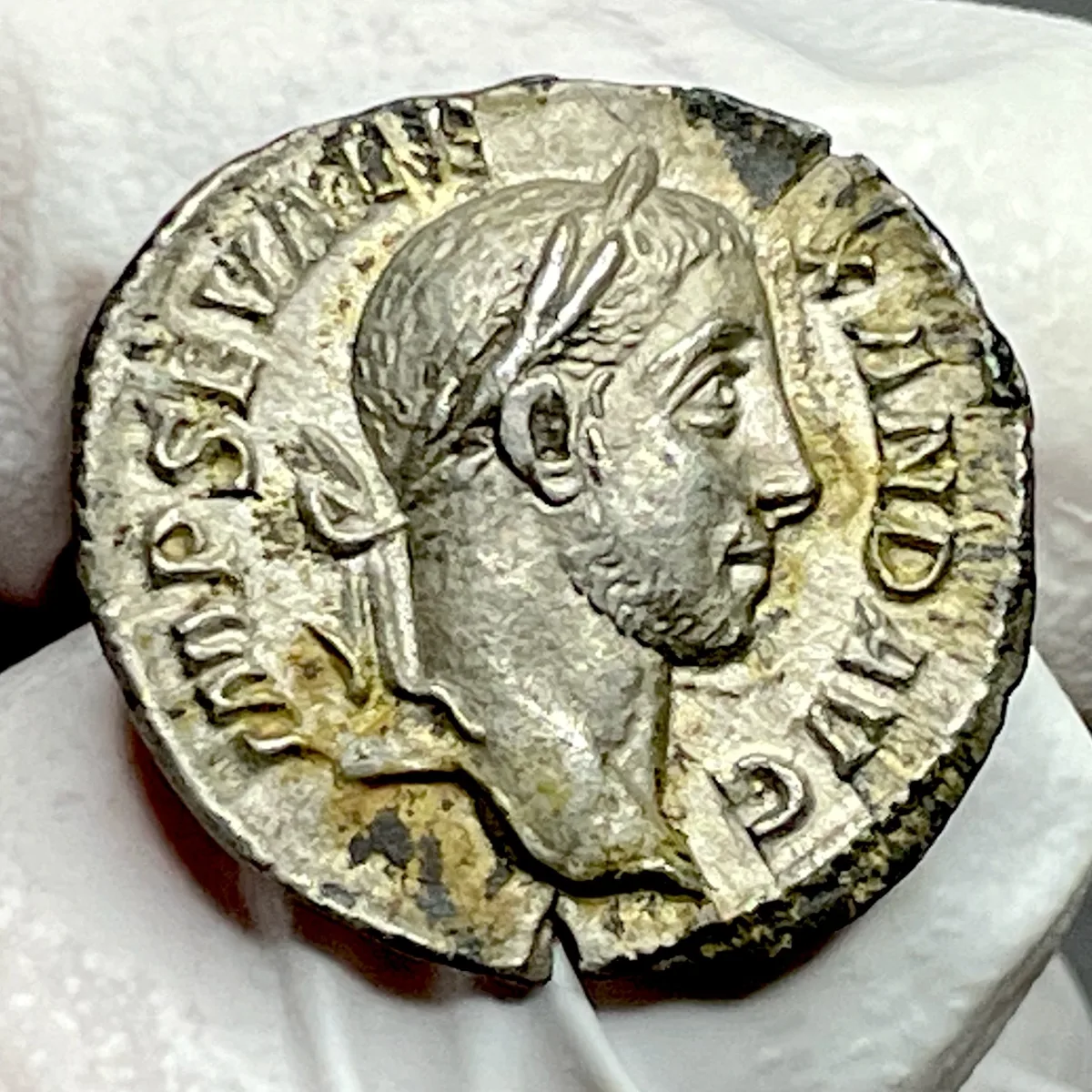 Roman Empire Severus Alexander Denarius Rome 228AD RIC 221 b EF-AU