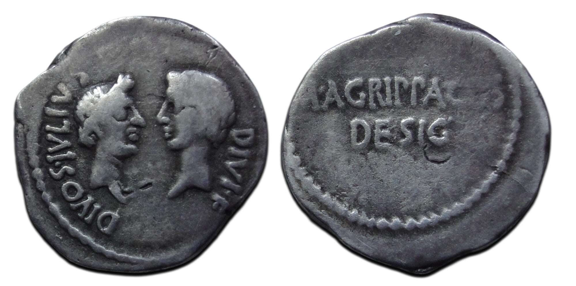 Augustus with Divus Julius Caesar