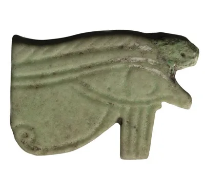Egyptian Faience Eye of Horus