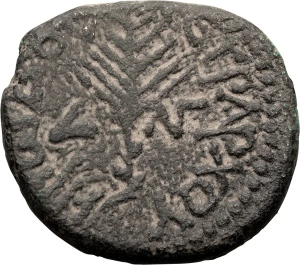 Judaea, Herod III Antipas. 4 BCE-39 AD. 1/4 Unit