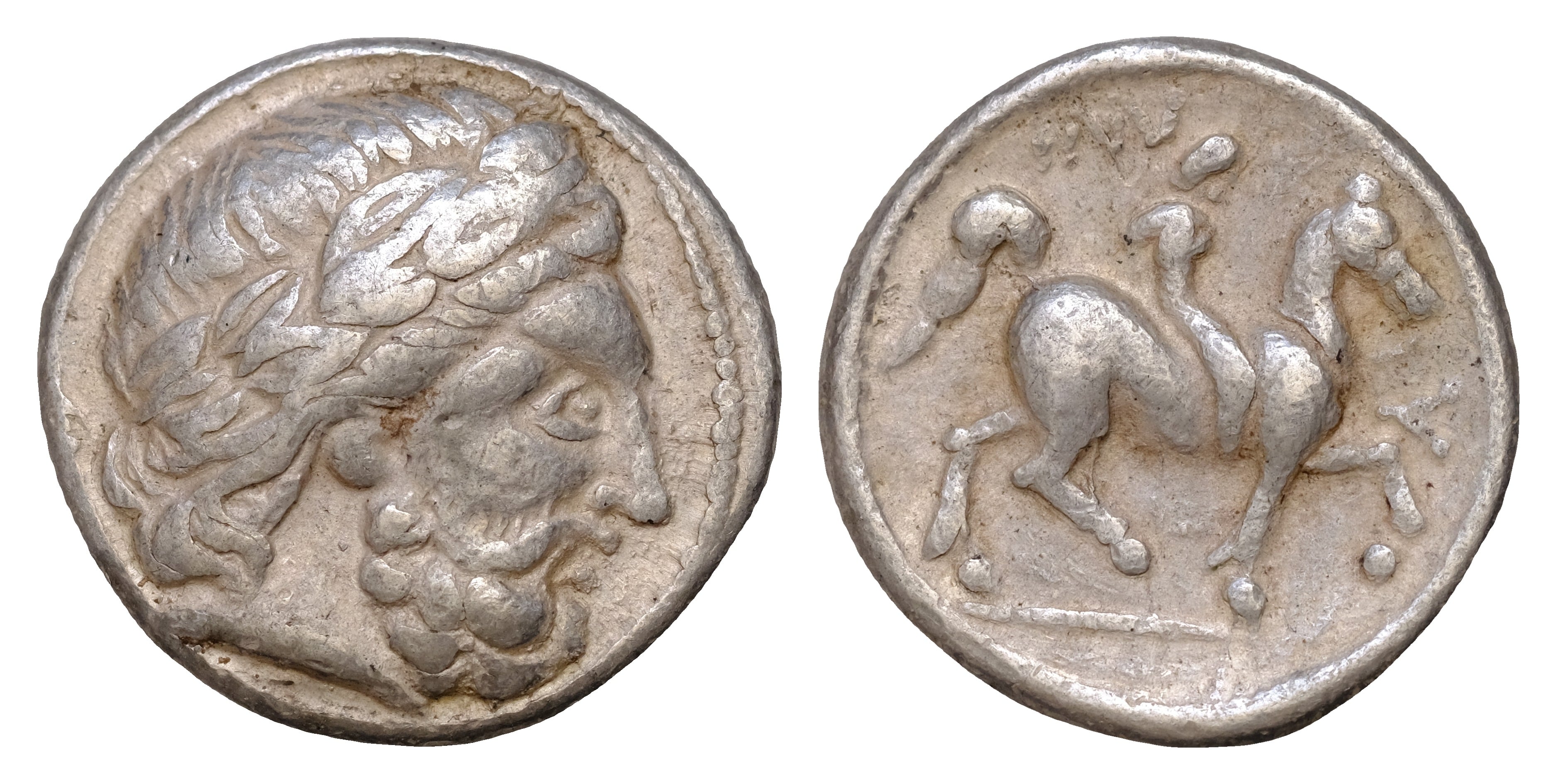 Celtic silver tetradrachm