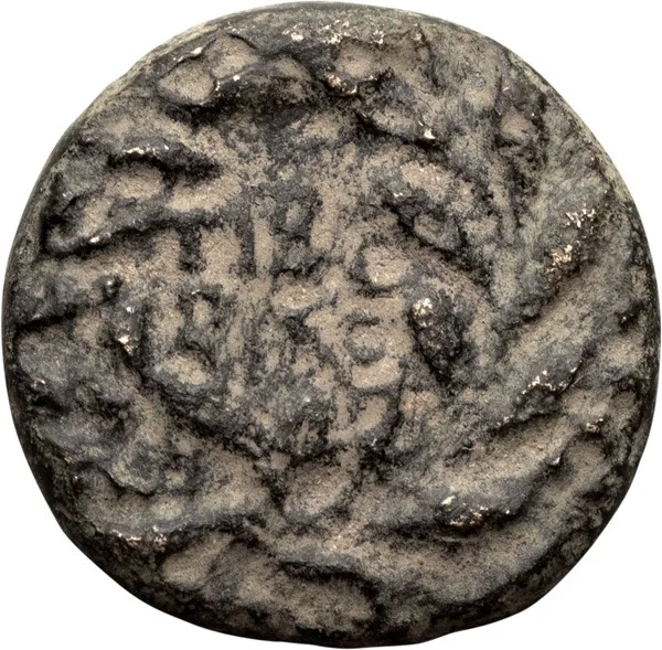 Judea, Herod III Antipas. AE 16 (1/4 unit)