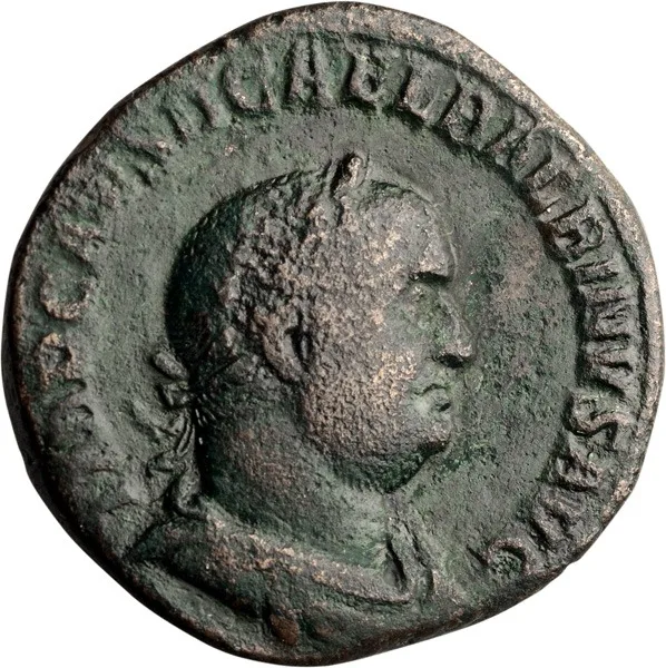 Balbinus. Sestertius