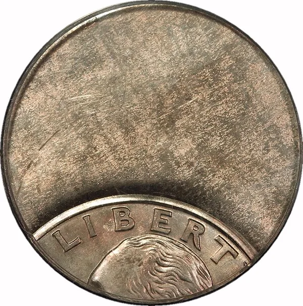 Washington 25¢, ND, 70% Off center on Clad Layer, 25¢, MS65 , PCGS