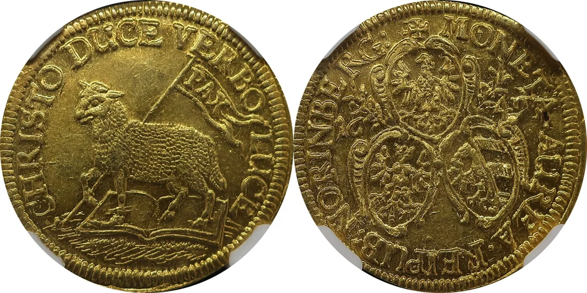 Ducat 1649 Free Imperial City of Nuremberg MS 61