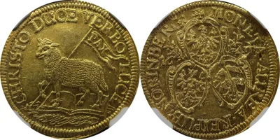 Ducat 1649 Free Imperial City of Nuremberg MS 61