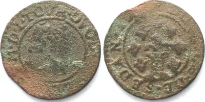 1623-1652 BOUILLON & SEDAN Double Tournois 1623-52 FRÉDÉRIC-MAURICE DE LA TOUR D'AUVERGNE VF