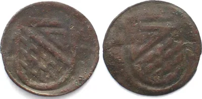 1700 Swiss ZURICH Heller ND(ca. 1700) billon VF