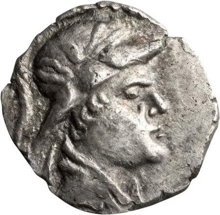 Bactria, Eucratides. Obol