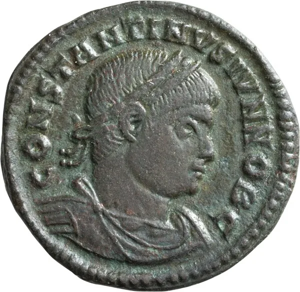 Constantine II as Caesar. AE 3, Reduced Follis