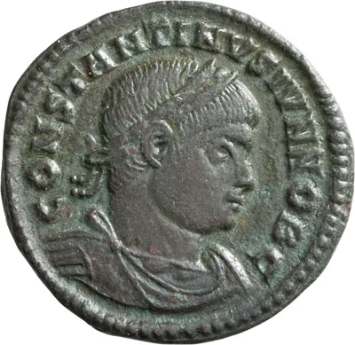 Constantine II as Caesar. AE 3, Reduced Follis