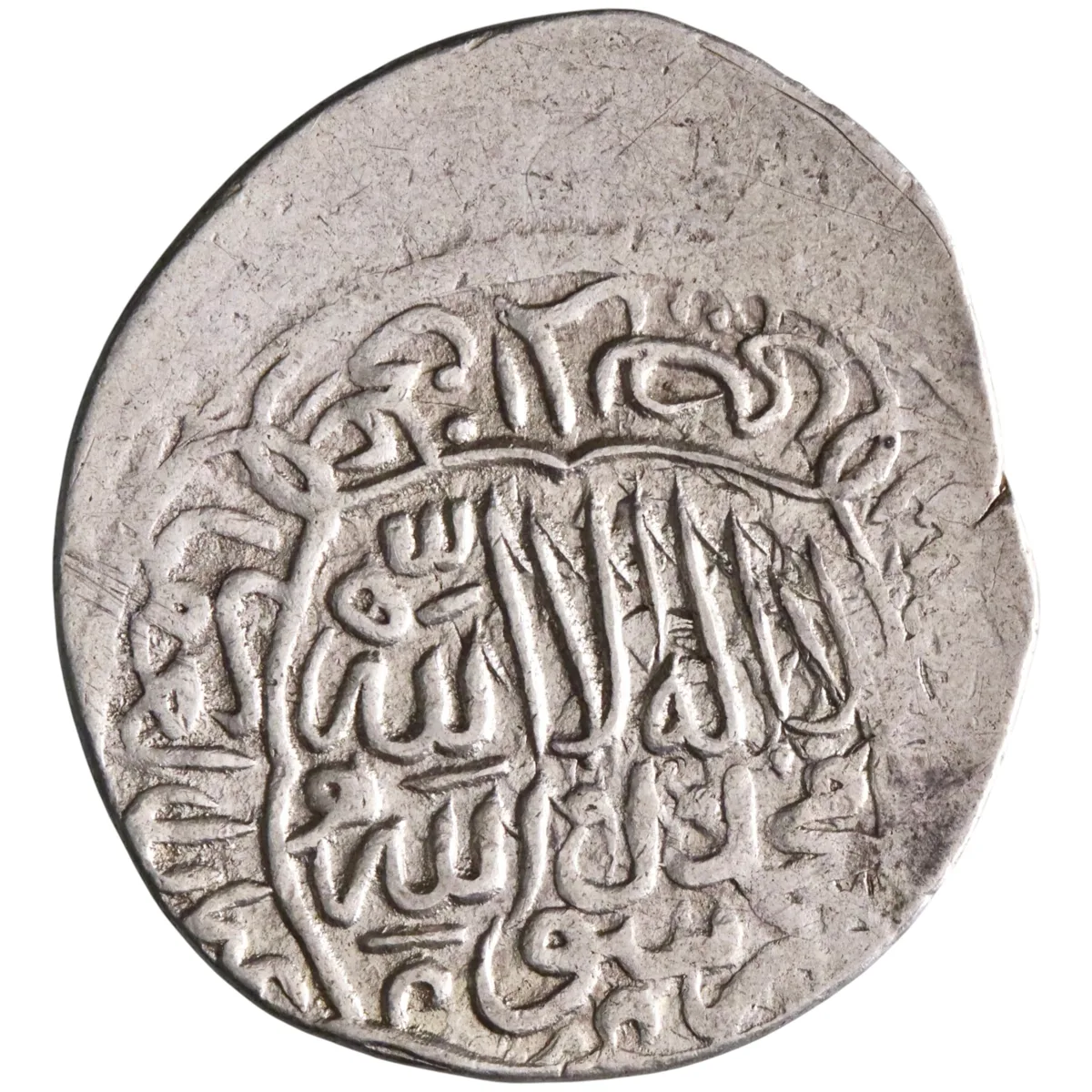 Timurid: Sultan Husayn (1469-1506), silver tanka (4.69g), Astarabad mint, AH 873-911 (1469-1506).