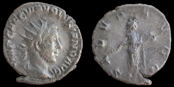 Volusian. AD 251-253. AR 21mm, 3.10g. Antoninianus. Rome mint. VF