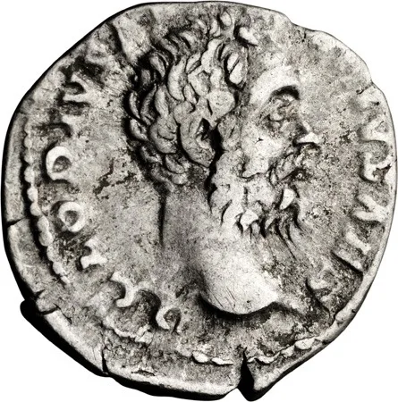 Clodius Albinus as Caesar. Denarius
