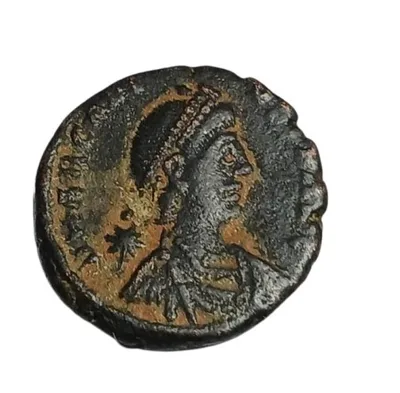 Arcadius 406 and 408 AD, AE 15.9mm 1.92gm, Nicomedia VF