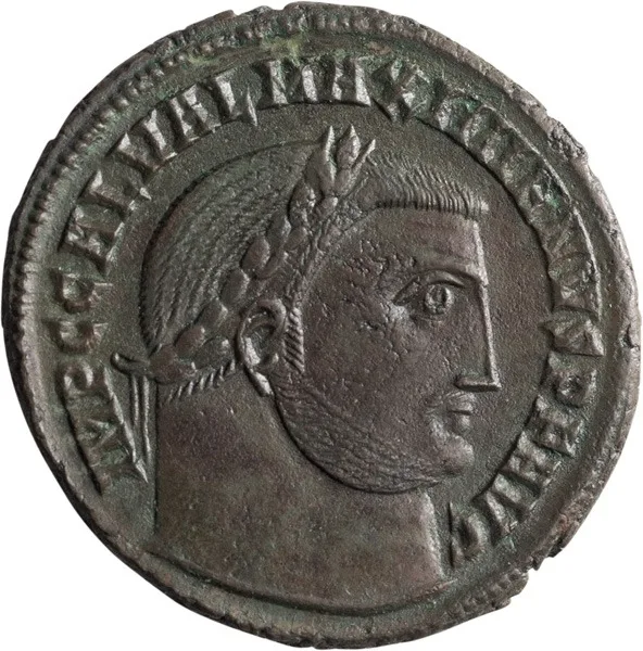 Maximinus II as Augustus. AE 3, Reduced Follis