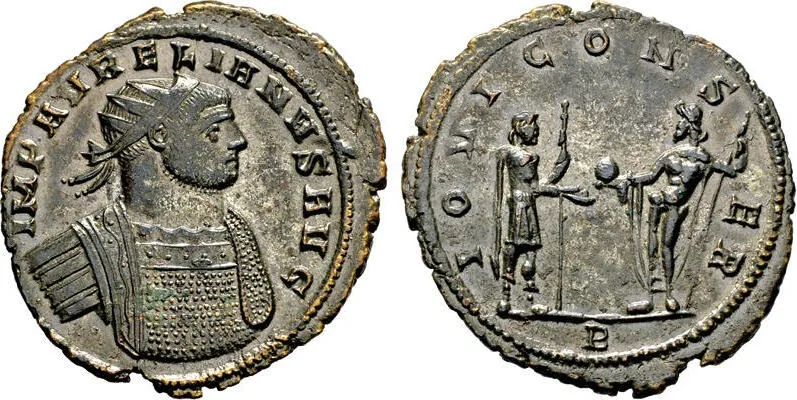Aurelian, 270-275. Antoninianus (Silvered bronze, 23.3 mm, 3.14 g)