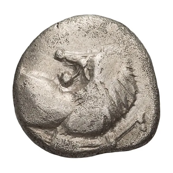 Cherronesos, ancient "barbarous" imitation. Hemidrachm