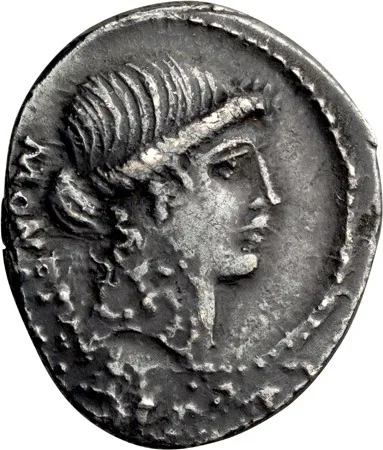 T. Carisius. Denarius