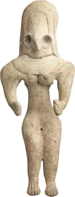 Asia Central Indus Valley Terracotta Figure of a Fertility Goddess