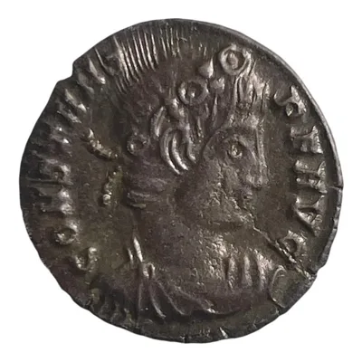 Constantine II. Billon Ae3. Treveri mint. 340 CE.