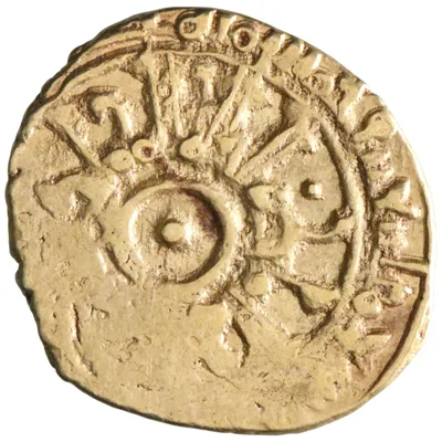 Sicily: William I (1154-1166), gold tari (1.06g), Messina mint, AH 549 (1154-1155 CE). William cited with title al-Hadi.