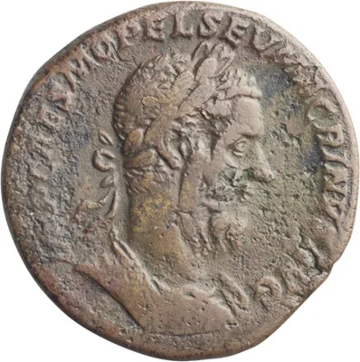 Macrinus. Sestertius