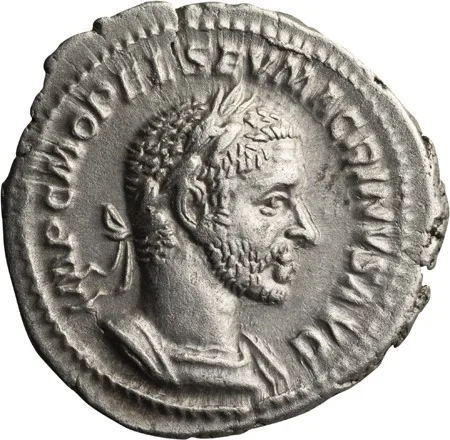 Macrinus. Denarius