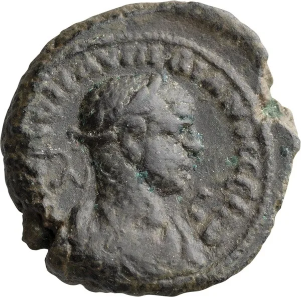 Aurelian and Vabalathus. Tetradrachm