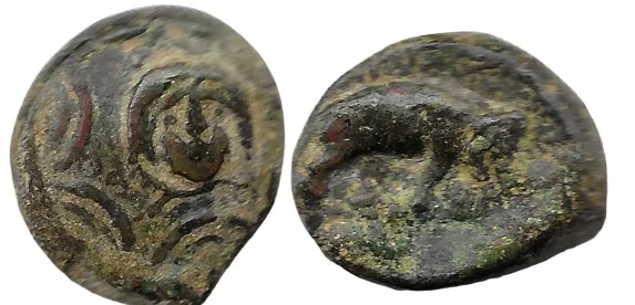 Seleukid Kings of Syria. Antiochos III the Great 222-187 BC. AE 13mm 2.79gm
