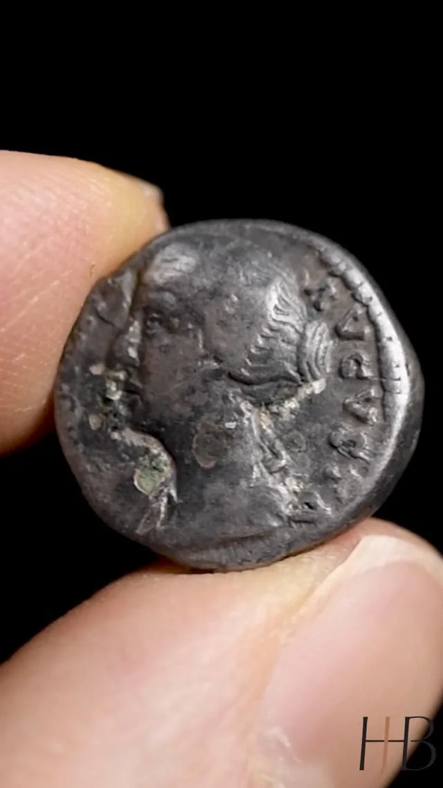 Faustina II. Denarius