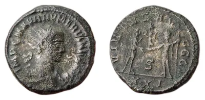 Antoninianus — Numerian — Virtus AVGGG