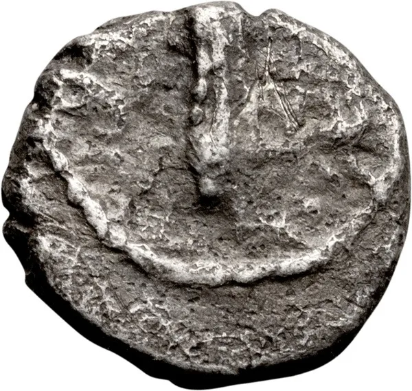 Judaea, Samaria. AR ma'ah-obol