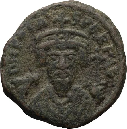 Focas. Scarce Half-follis