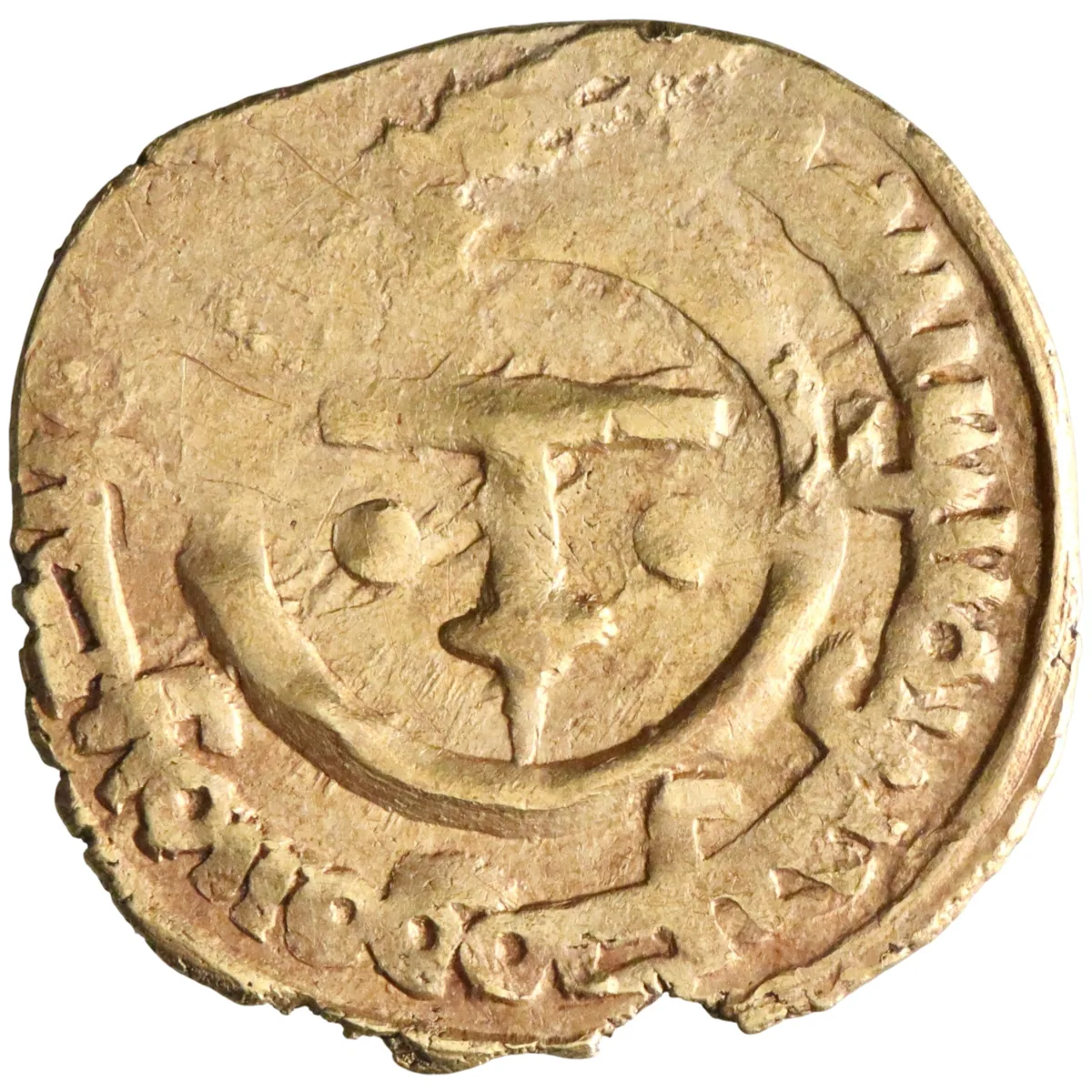 Sicily: Roger I (1071-1101), gold tari (1.47g), Siqiliya (Sicily), 1071-1101 CE. Arabic legends / Full kalima.