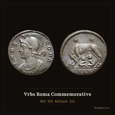 VRBS ROMA Commemorative — She-Wolf & Twins, Antioch