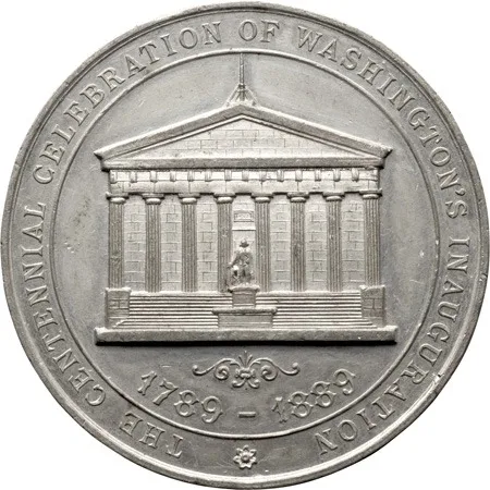 Exonumia, 1889, GW-1108, Medal, MS63