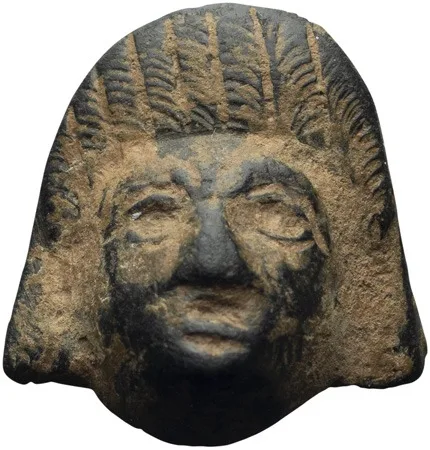 Roman Bronze Theater Mask