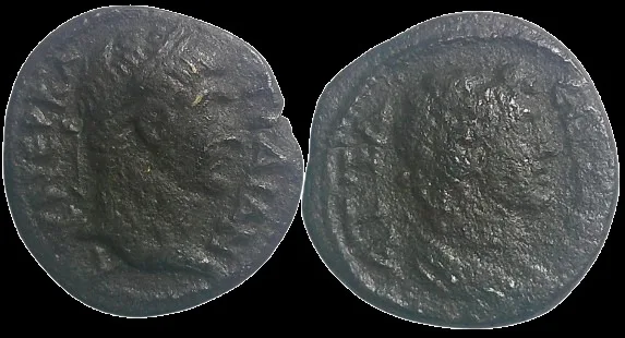 Trajan. Attaea, Mysia. 98–117 AD, AE 16.4mm 2.39gm, Bust of Roman Senate